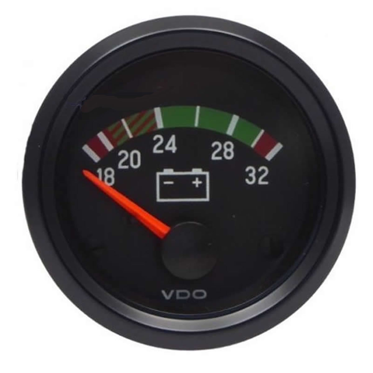 VDO Voltmeter Gauges 18-32V